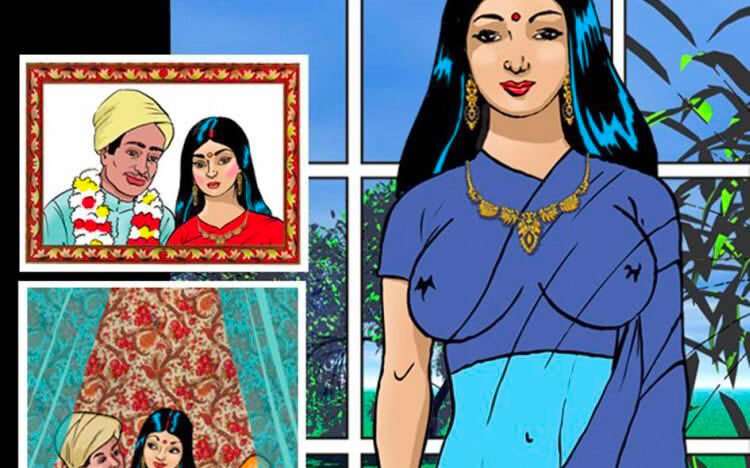 Savita Bhabhi Bra Salesman porn story comic image
